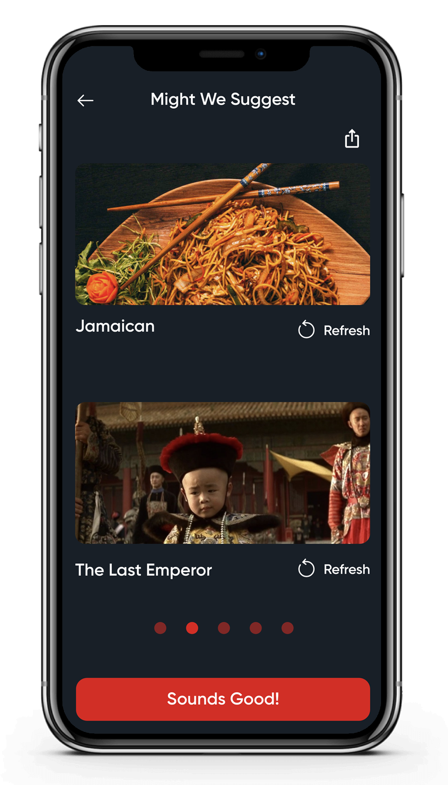 FoodFlix The Last Emperor pairing
