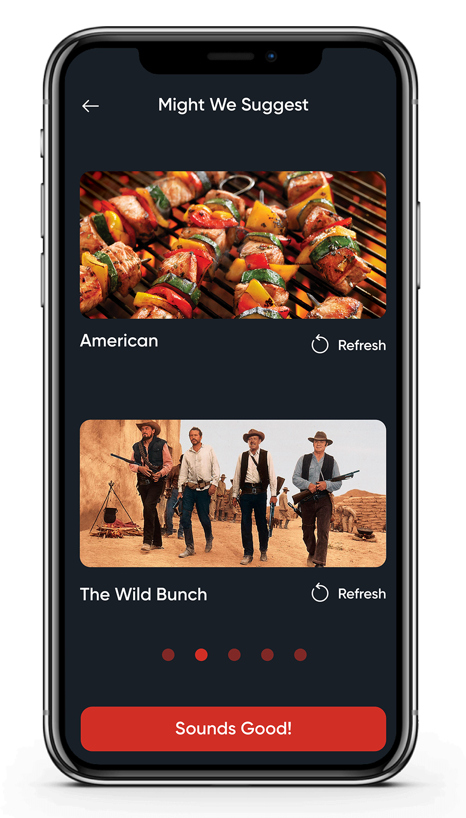 FoodFlix western genre pairing
