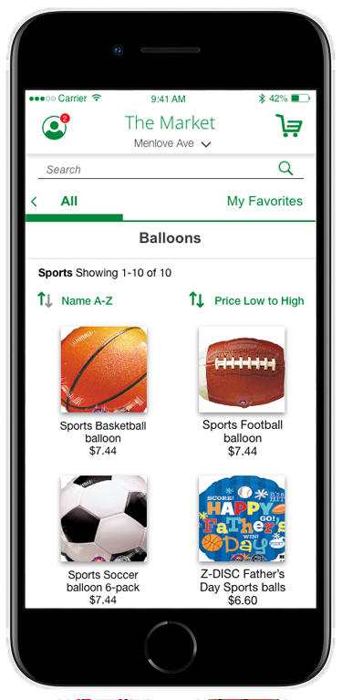 Marketplace app category browse