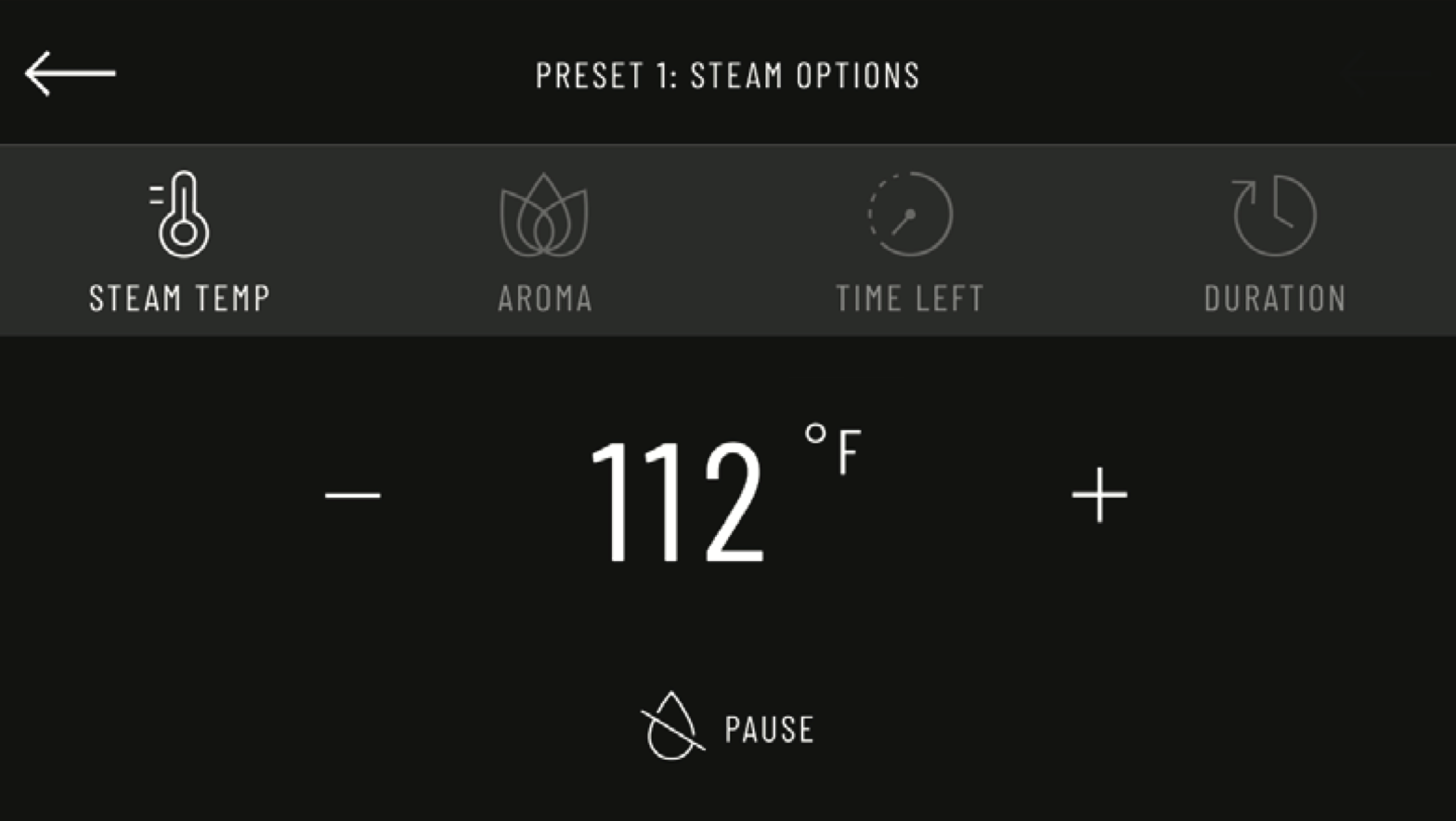 Brizo luxury shower interface in context