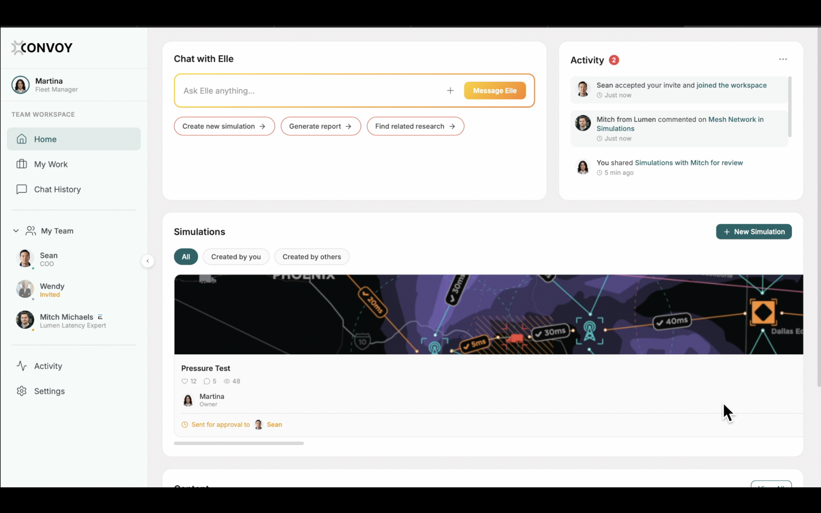 Interface improvements for Lumen presentation design
