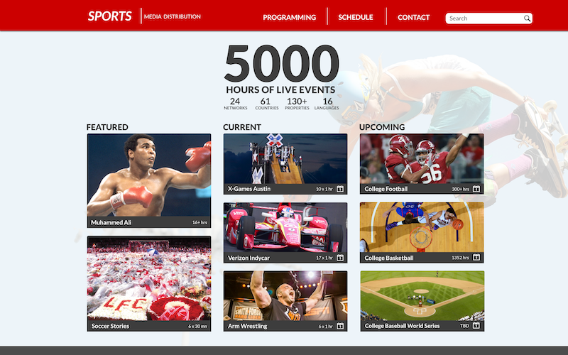 Sports Media Distribution